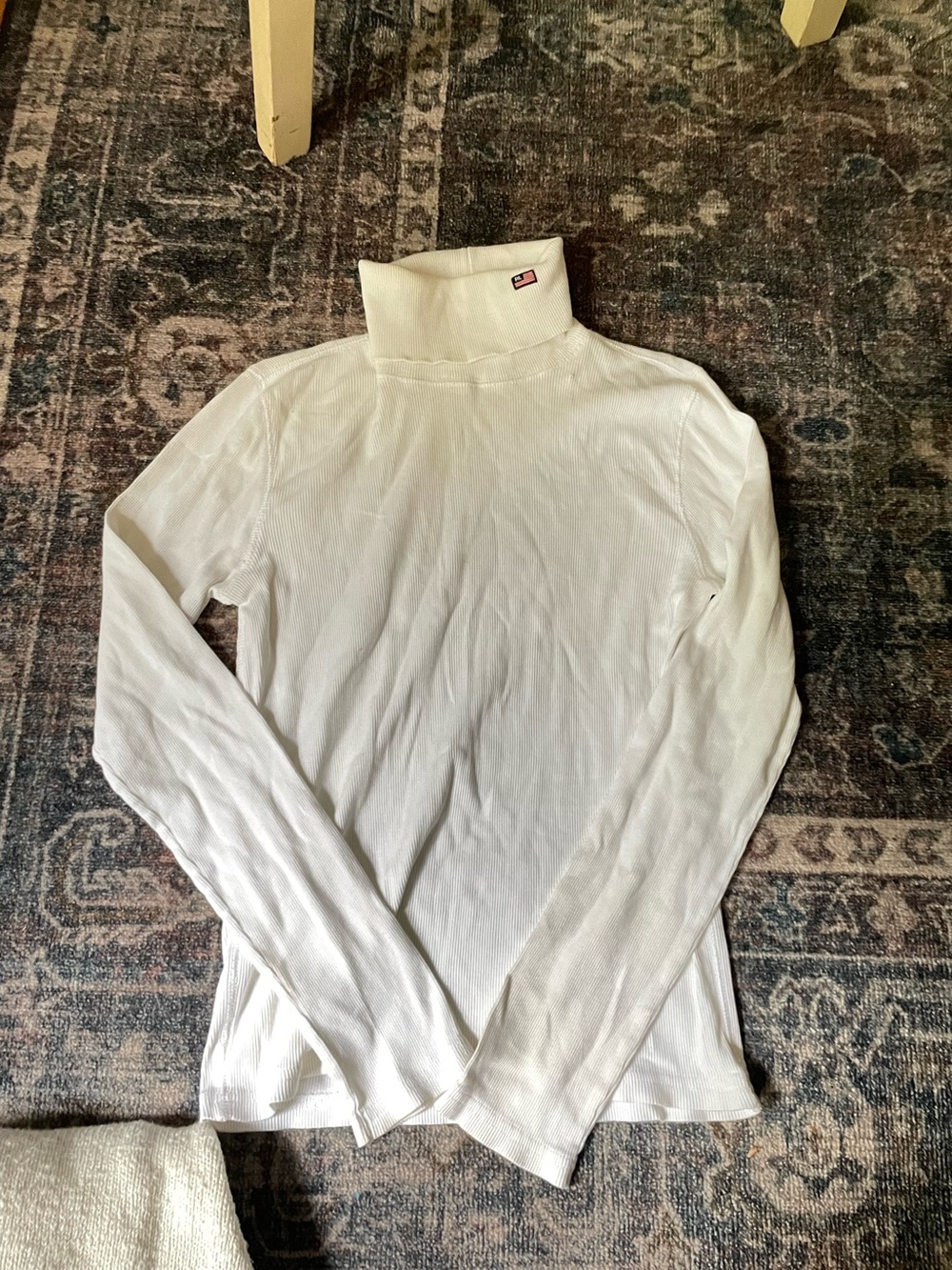 🥭Polo rl turtleneck with flag🥭